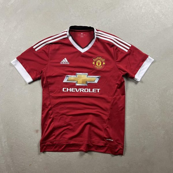 Adidas Men's Red Top adidas manchester united