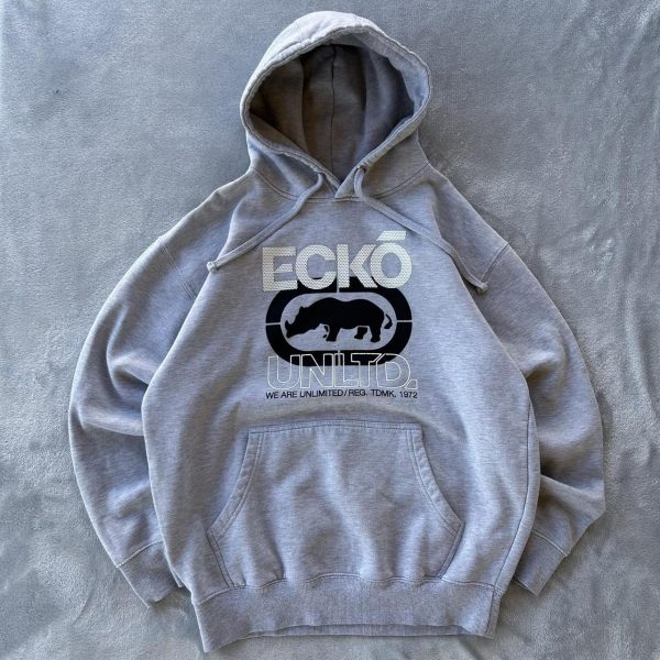 Ecko Unltd. Men's Grey Hoodie