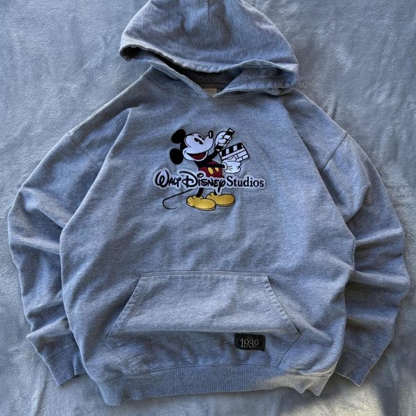 Disney Men's Grey Hoodie